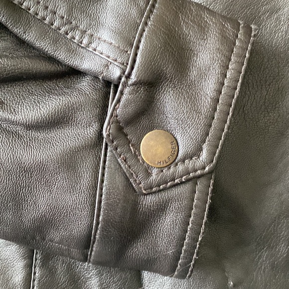 Tommy Hilfiger Faux Leather Jacket - Picture 2 of 8